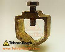 TE/RC5-Clamp connecting earth rod to earth tape